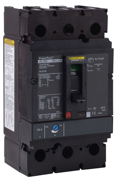 Square D JDL26225 Molded Case Breakers (MCCBs)
