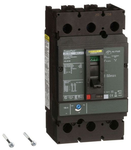Square D JGL36150 Molded Case Breakers (MCCBs)