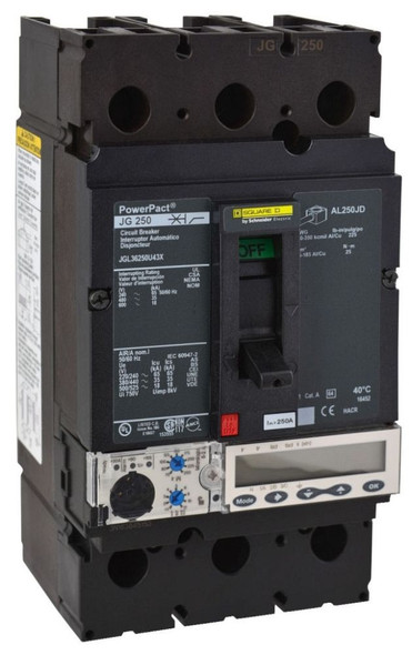 Square D JGL36250U43X Molded Case Breakers (MCCBs)