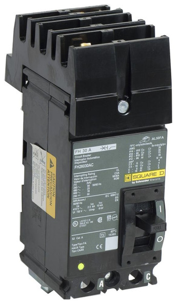 Square D FH26030AC Molded Case Breakers (MCCBs)