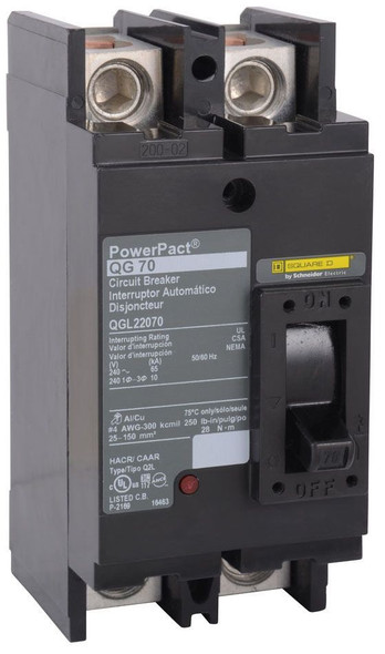 Square D QGL22175 Molded Case Breakers (MCCBs) Square D QGL22175 Molded Case Breakers (MCCBs)
