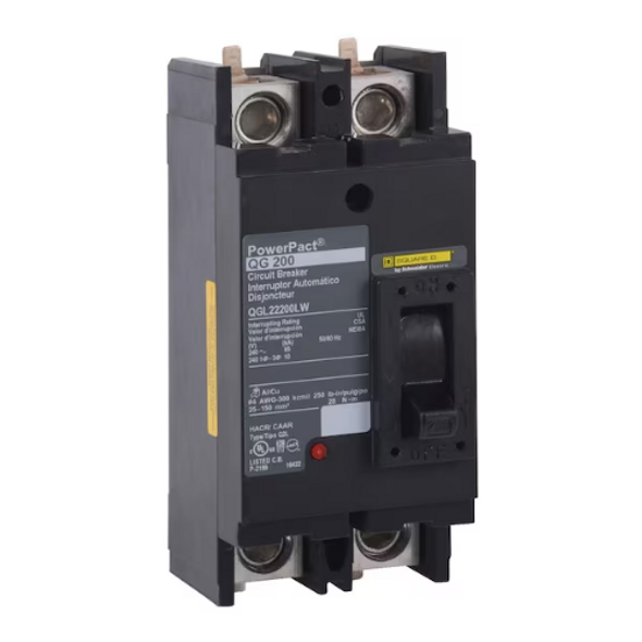 Square D QGL22200LW Molded Case Breakers (MCCBs) Square D QGL22200LW Molded Case Breakers (MCCBs)
