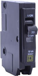 Square D QO145 Common Trip, Miniature, Standard 5/10kA Miniature Circuit Breaker