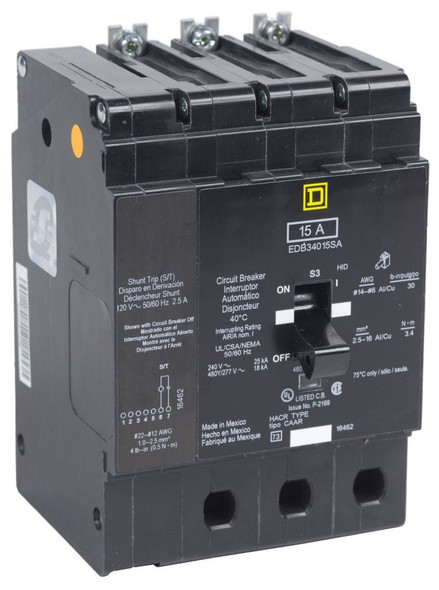 Square D EJB34020SA Molded Case Breakers (MCCBs)