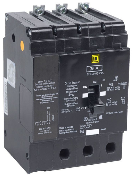 Square D EJB34050SA Molded Case Breakers (MCCBs)