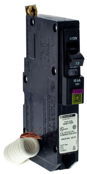 Square D QOB115DF Molded Case Breakers (MCCBs)