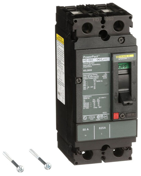 Square D HDL26050 Molded Case Breakers (MCCBs)