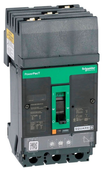 Square D HGA36100U31X Molded Case Breakers (MCCBs)