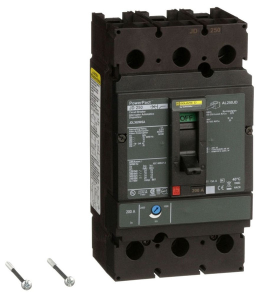 Square D JDL36200SA Molded Case Breakers (MCCBs) Square D JDL36200SA Molded Case Breakers (MCCBs)
