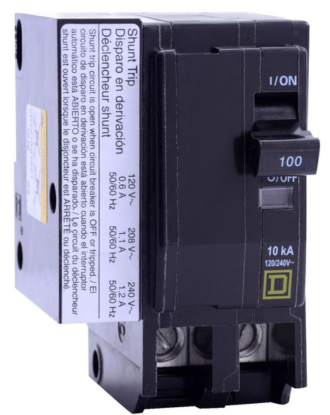Square D QOB2801021 Molded Case Breakers (MCCBs)