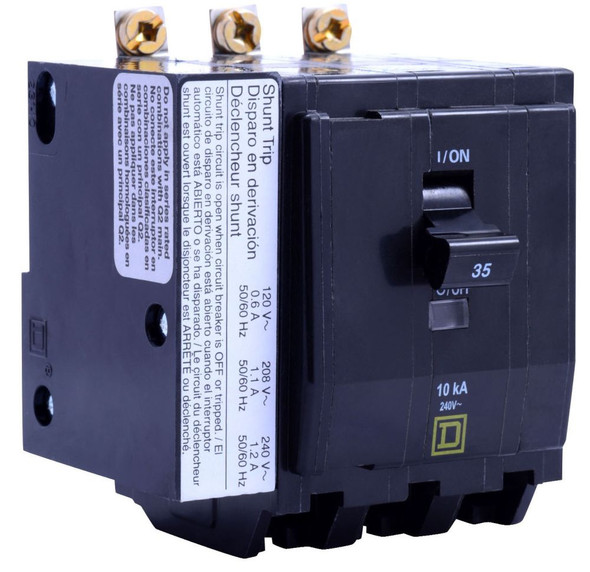 Square D QOB3451021 Molded Case Breakers (MCCBs)