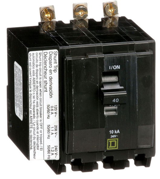 Square D QOB3401021 Molded Case Breakers (MCCBs)