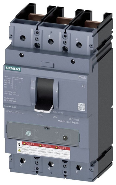 Siemens 3VA5460-6EC31-0AA0 Molded Case Breakers (MCCBs) Siemens 3VA5460-6EC31-0AA0 Molded Case Breakers (MCCBs)