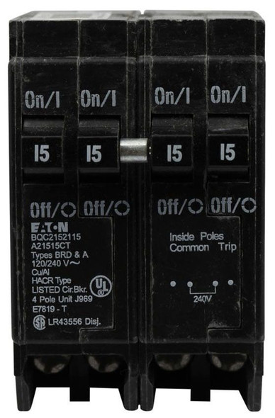 Eaton BQC2152115 Miniature Circuit Breakers (MCBs)