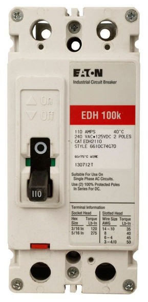 Eaton EDH2100 Molded Case Breakers (MCCBs)