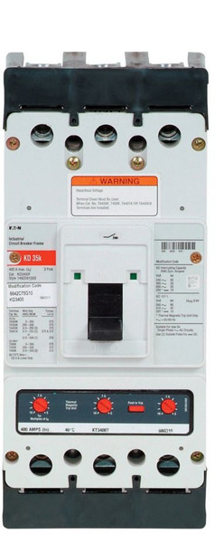 Eaton KDB3400 Molded Case Breakers (MCCBs)