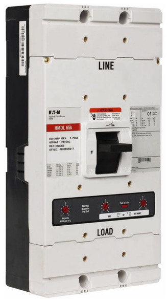 Eaton MDL3600 Molded Case Breakers (MCCBs)