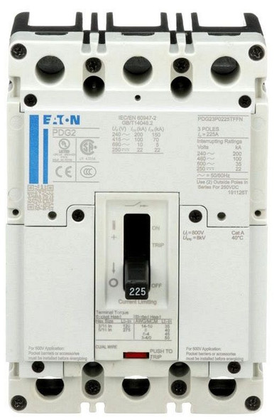 Eaton PDG23M0080TFFJ Molded Case Breakers (MCCBs)