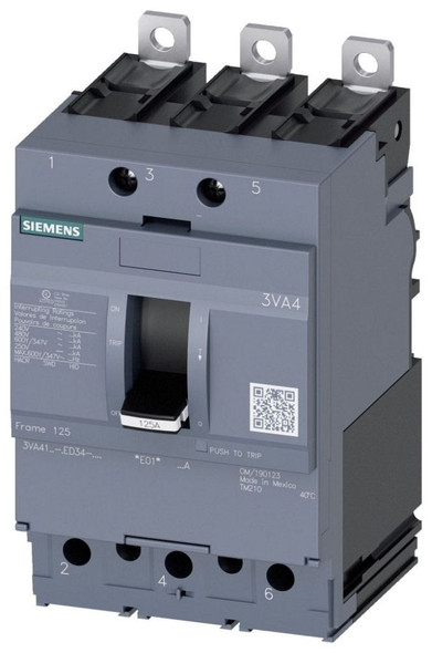 Siemens 3VA4140-5ED34-0AA0 Molded Case Breakers (MCCBs) Siemens 3VA4140-5ED34-0AA0 Molded Case Breakers (MCCBs)