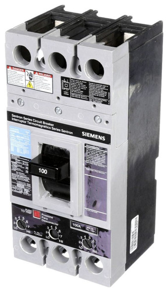 Siemens FXD62B100 Molded Case Breakers (MCCBs)
