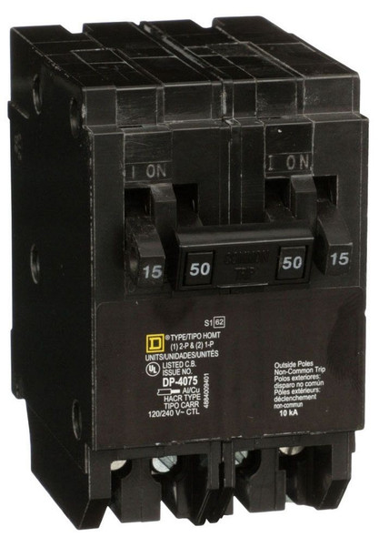 Square D HOMT1515250 Molded Case Breakers (MCCBs)