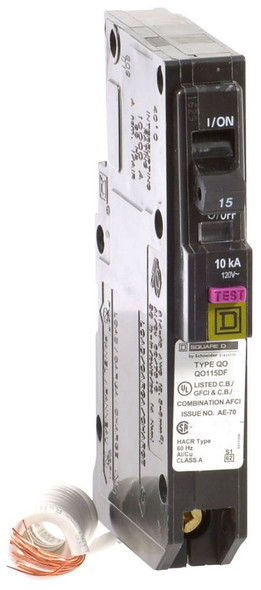 Square D QO115DF Miniature Circuit Breakers (MCBs)