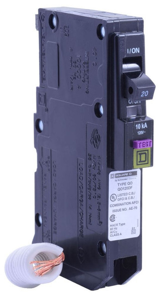 Square D QO120DF Miniature Circuit Breakers (MCBs) Square D QO120DF Miniature Circuit Breakers (MCBs)