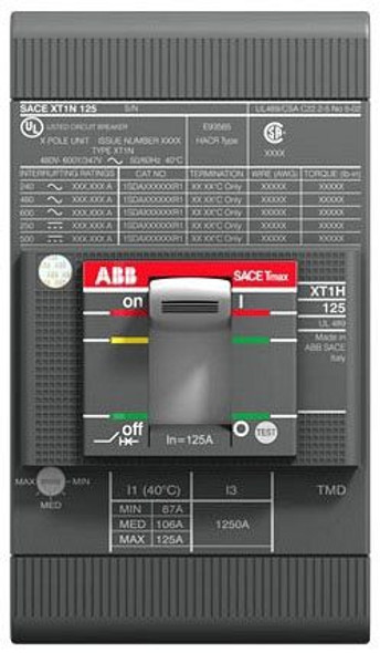 Abb XT1SU3100AFD000XXX Molded Case Breakers (MCCBs)