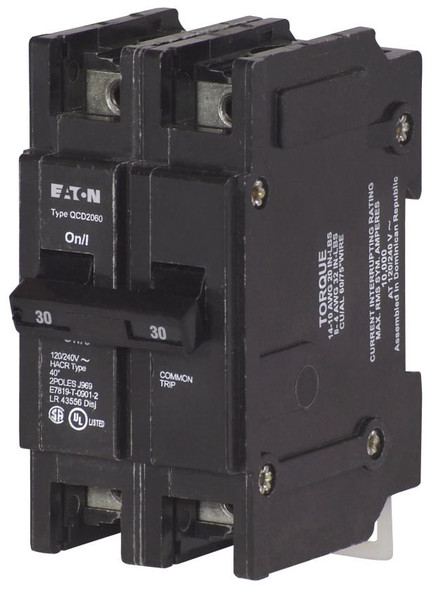 Eaton QCD2030 Din Rail Mounted Circuit Breakers