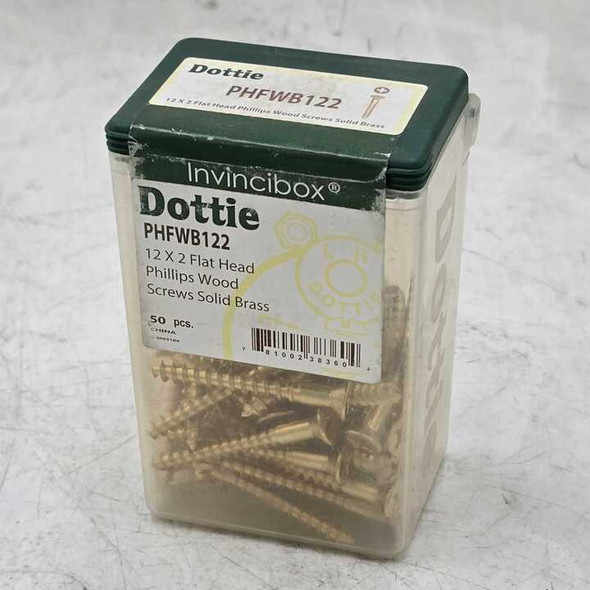 Dottie PHFWB122 Nuts/Bolts/Screws/Washers