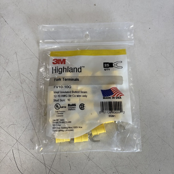 3M FV10-10Q Wire Terminals & Disconnects 3M FV10-10Q Wire Terminals & Disconnects