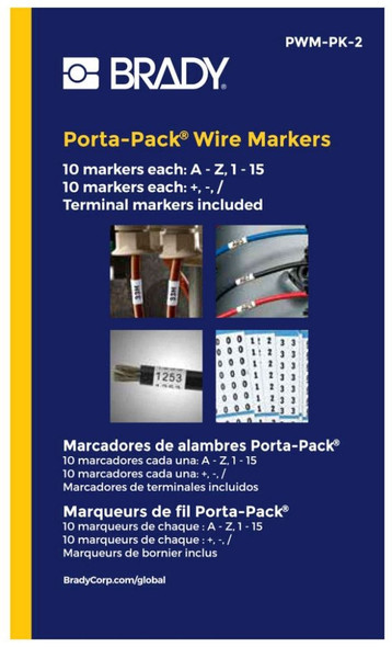 Brady PWM-PK-2 Labels Brady PWM-PK-2 Labels
