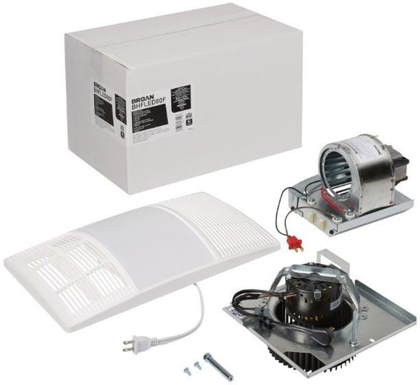 Broan BHFLED80F Exhaust Fans Broan BHFLED80F Exhaust Fans