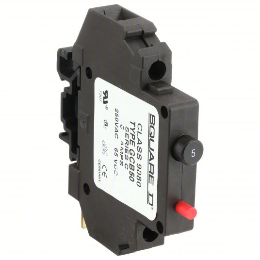 Square D 9080GCB50 Din Rail Mounted Circuit Breakers