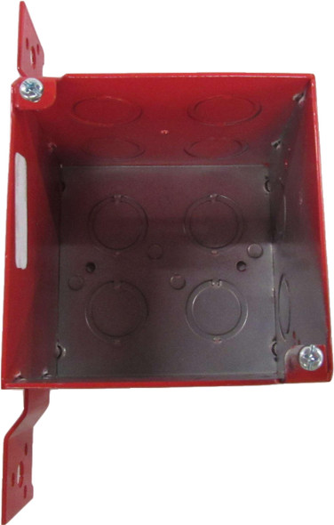 Eaton TP411RED LED Lighting Outlet Box Red Square