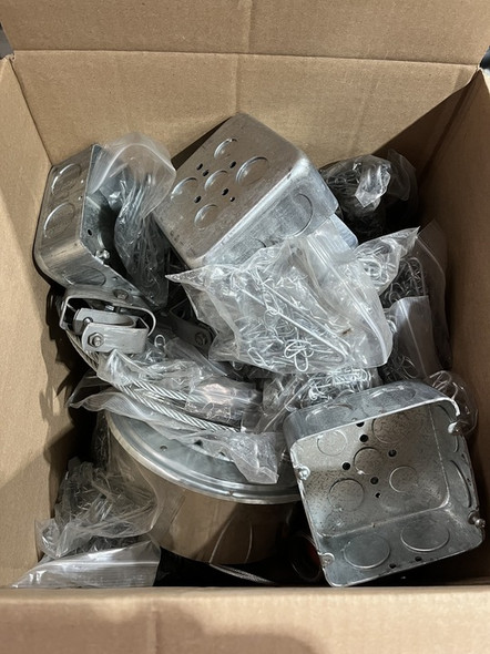 Unbranded METAL-FITTINGS-LOT-06/17/25 Outlet Boxes/Covers/Accessories