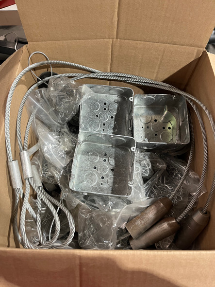 Unbranded METAL-FITTINGS-LOT-06/17/25 Outlet Boxes/Covers/Accessories