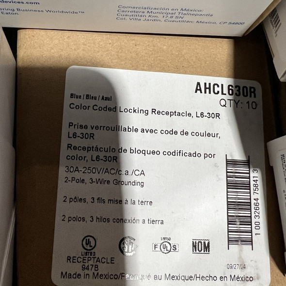 Eaton ECLOT-0770-B-OUTLETS Outlets