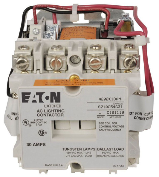 Eaton A202K3EAM Lighting Contactors
