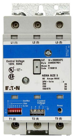 Eaton W+200M3CFC Manual Starters