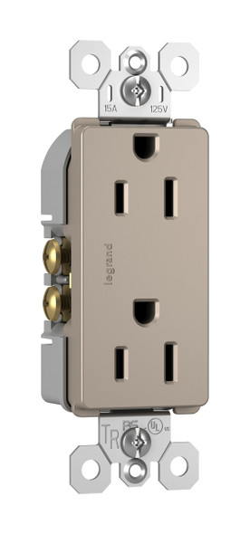Legrand 885-TRNICC12 Straight Blade Receptacle