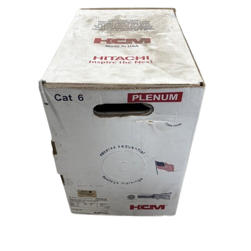 Hitachi Cable Manchester 30025-8-GA2 Cat.6 UTP Cable - Category 6-3.28 ft - RJ-45 Network - RJ-45 Network 