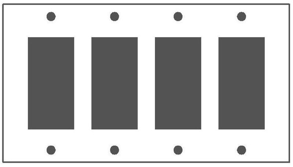 Mulberry 86404 Wallplates and Switch Accessories