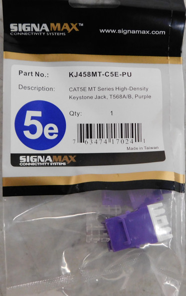 Signamax KJ458MT-C5E-PU Misc. Cable and Wire Accessories