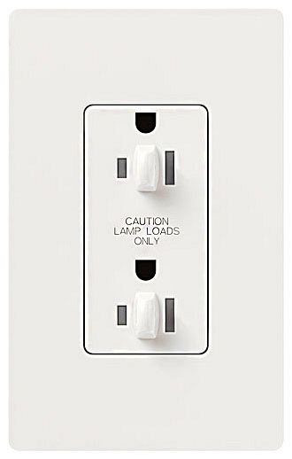 Lutron SCRS-15-TR-ST Duplex Receptacle