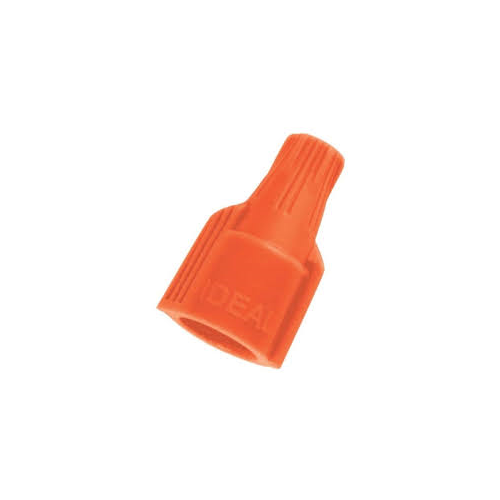 Ideal 30-340 Swept Wing, Ribbed Cap, Hex Head Wire Connector
