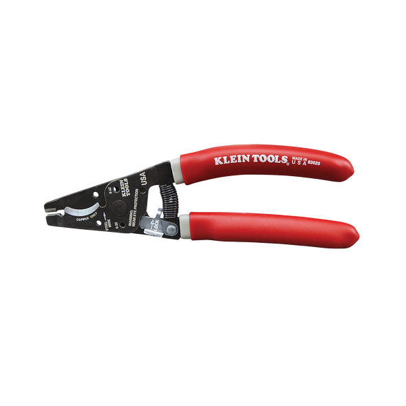 KLEIN TOOLS 63020 Self-Opening, Double Dipped, Multi Multi-Cable Cutter