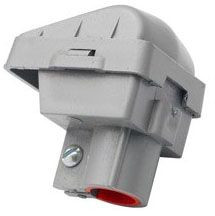 Bridgeport 1255-PVC Plain Plastic Squeeze 1-1/2 Service Entrance Head