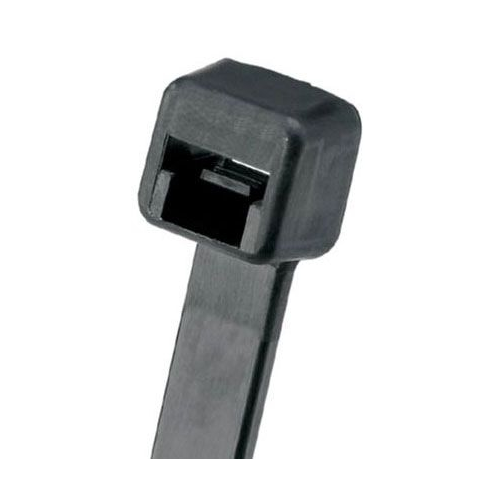 PANDUIT PLT9LH-L0 1-Piece, Locking, Straight Tip Black Cable Tie