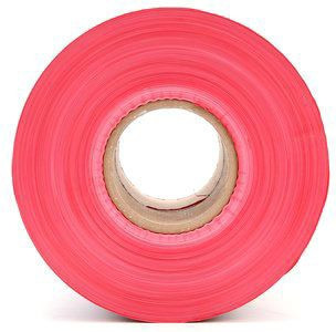 3M 369-R-6X1000FT Polyethylene Plastic Barricade Tape